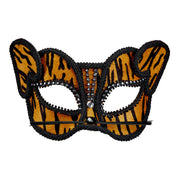 Op deze afbeelding zie je een Accessoires, van het merk Widmann. Sexy Oogmasker Tijger Met Strass