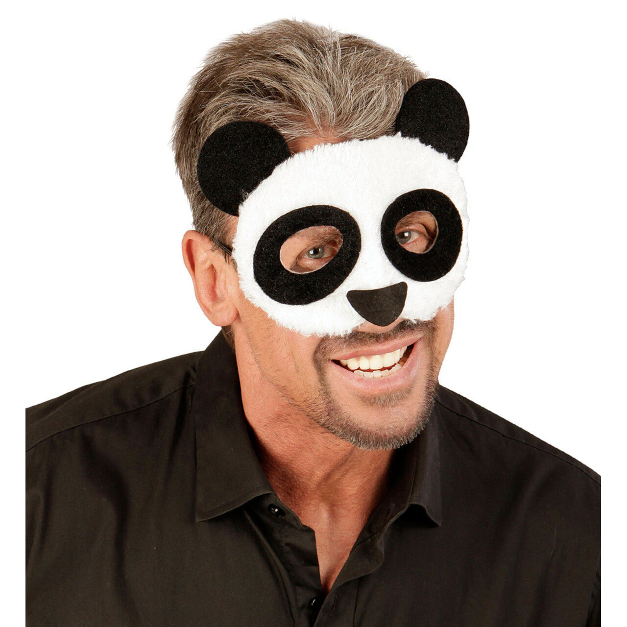Op deze afbeelding zie je een Accessoires, van het merk Widmann. Lief Pluche Oogmasker Panda
