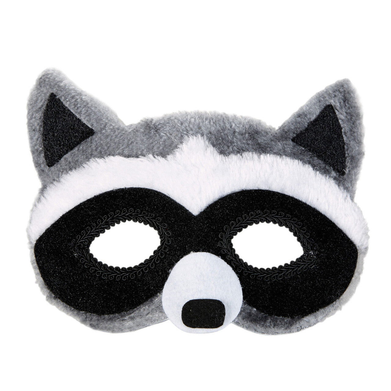 Op deze afbeelding zie je een Accessoires, van het merk Widmann. Lief Pluche Oogmasker, Wasbeer