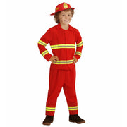 Op deze afbeelding zie je een Kostuums, van het merk Widmann. Brandweerman Kostuum