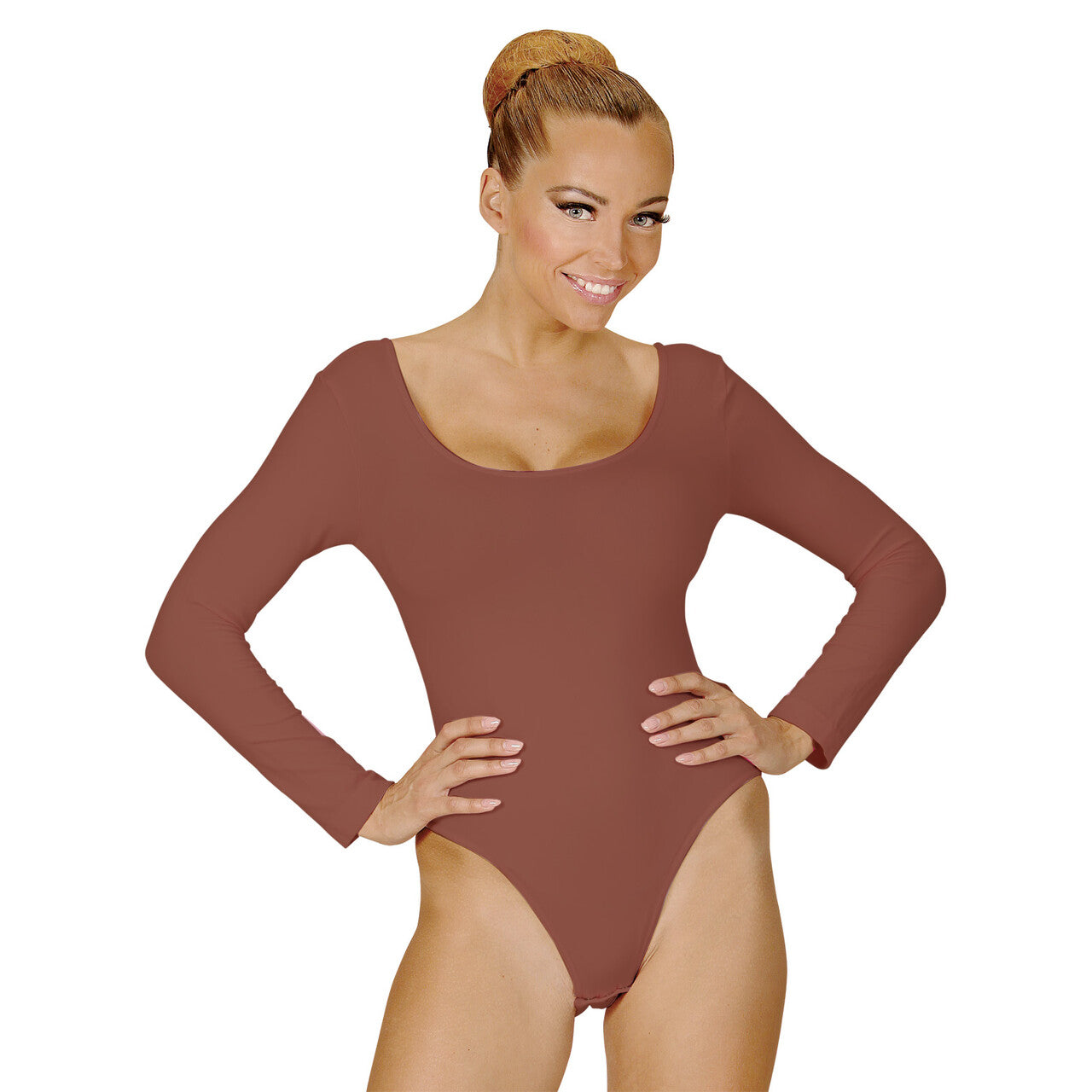 Op deze afbeelding zie je een Accessoires, van het merk Widmann. Unicolor Body Volwassen Met Knoopsluiting