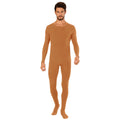 Unicolor Bodysuit Lichaamskleur Man Kostuum