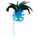 Masque Distingué Avec Bâton Version Luxe Azur