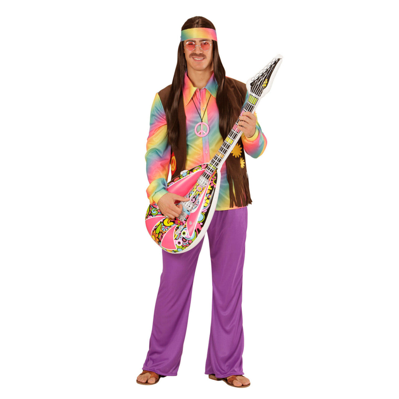 Op deze afbeelding zie je een Accessoires, van het merk Widmann. Grappige Opblaasbare Mandoline 105 Centimeter