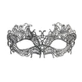Fantasie Augenmaske Spitze, Antik Silber
