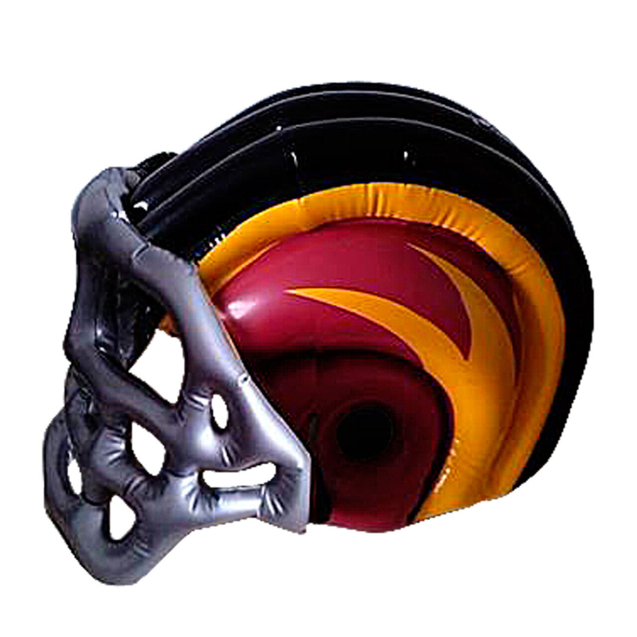 Op deze afbeelding zie je een Accessoires, van het merk Widmann. Grappige Opblaasbare Amerikaanse Football Helm