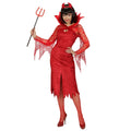 Dame Diabolique Rouge Costume