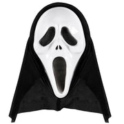 Op deze afbeelding zie je een Accessoires, van het merk Widmann. Ghost Makser Met Kap Schreeuwende Geest