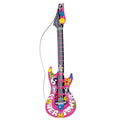 Grappige Opblaasbare Gitaar Hippie 105 Centimeter