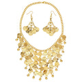 Orientalisches Münzenschmuck-Set Gold