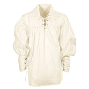 Op deze afbeelding zie je een Kostuums, van het merk Widmann. Musketier Shirt Zwaardvechter Creme Man