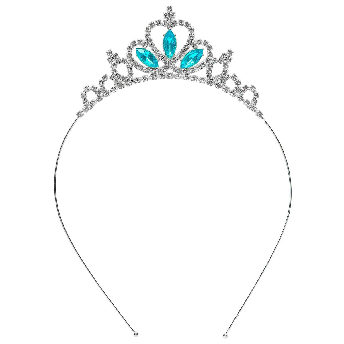Op deze afbeelding zie je een Accessoires, van het merk Widmann. Blue Ice Princess Kind Tiara