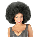 Afro Queen Perücke, XXL Schwarz