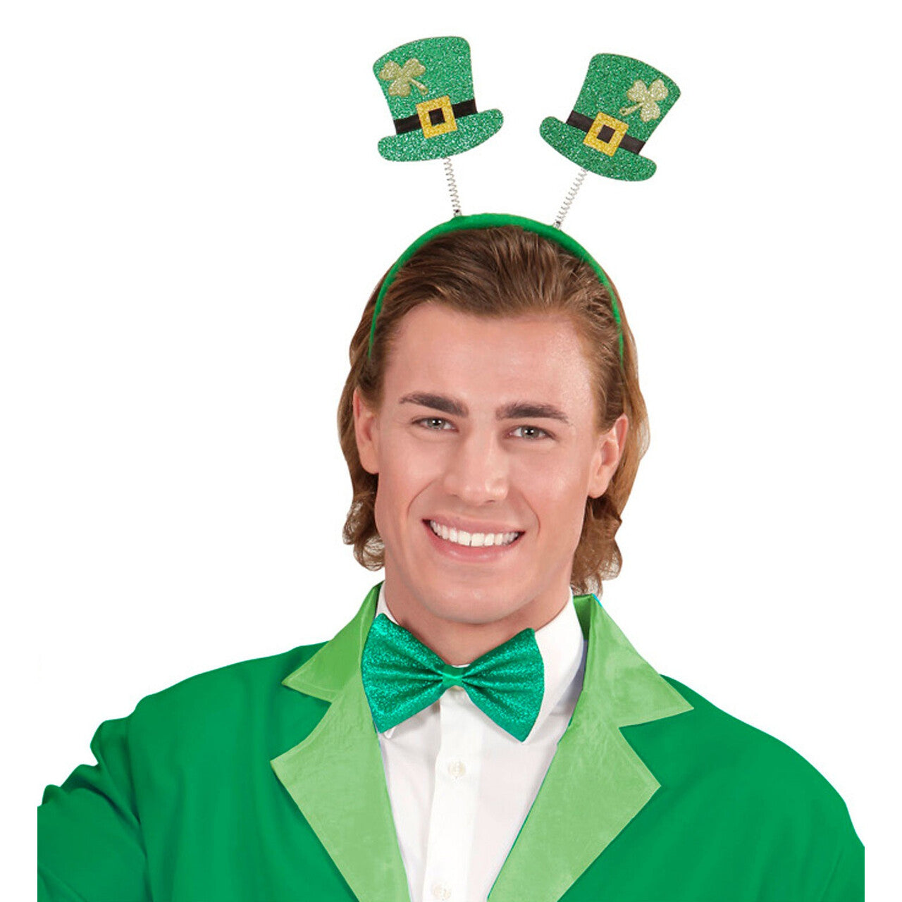 Op deze afbeelding zie je een Accessoires, van het merk Widmann. Ierse St. Patricks Day Set