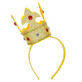 Serre-Tête Roi Midas Avec Mini Couronne Or