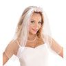 Sag Ja Tiara Mit Brautschleier