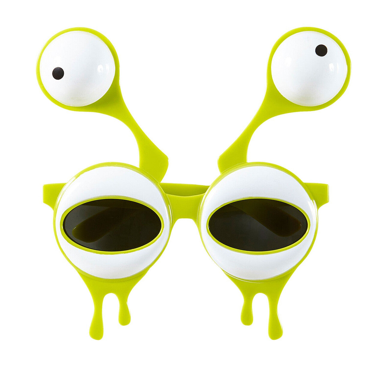 Op deze afbeelding zie je een Accessoires, van het merk Widmann. Space Bril, Alien Met Dubbele Ogen
