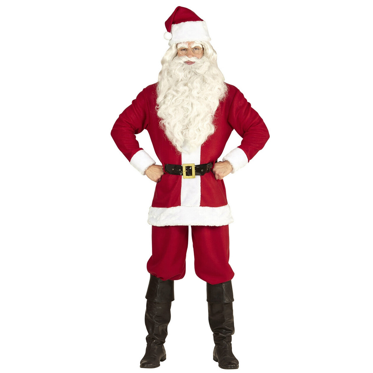 Op deze afbeelding zie je een Kostuums, van het merk Widmann. Hohohoooooo Kerstman Kostuum