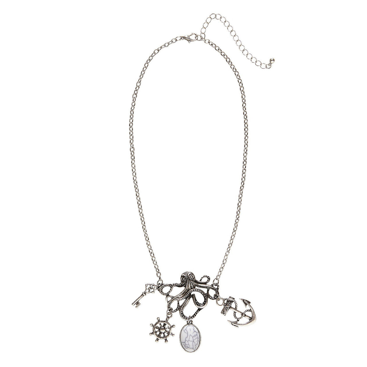Op deze afbeelding zie je een Accessoires, van het merk Widmann. Piraten Accessoire Ketting Octopus