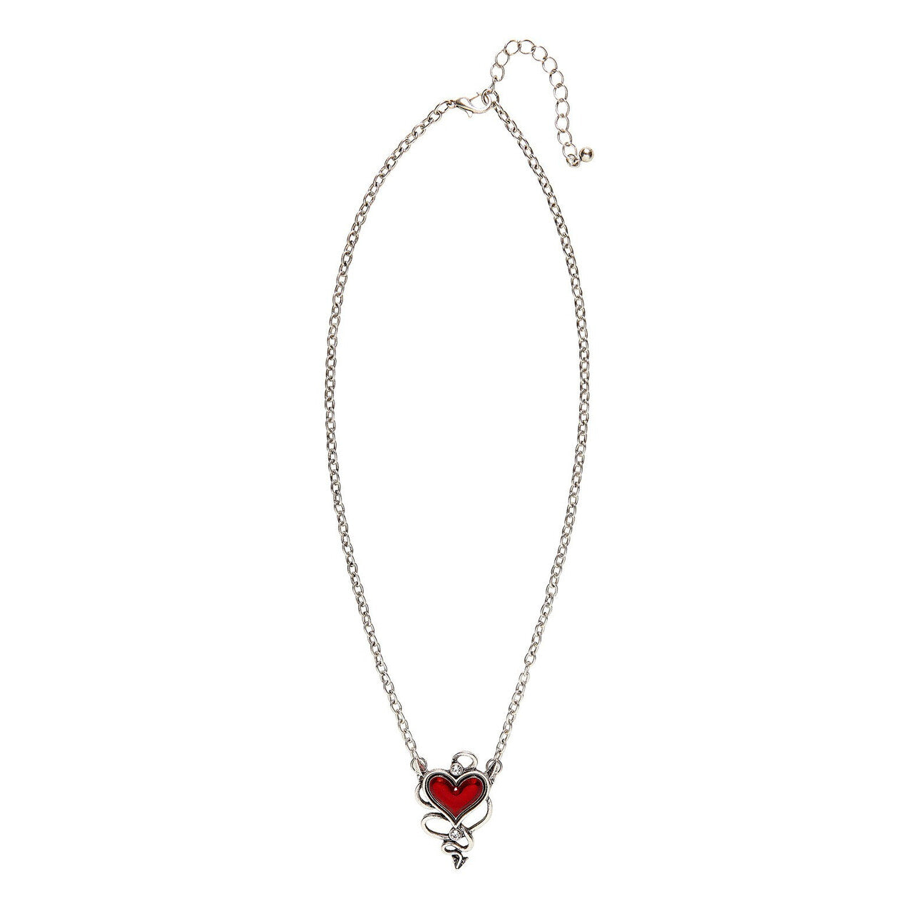 Op deze afbeelding zie je een Accessoires, van het merk Widmann. Halloween Accessoire Ketting Duivels Hart