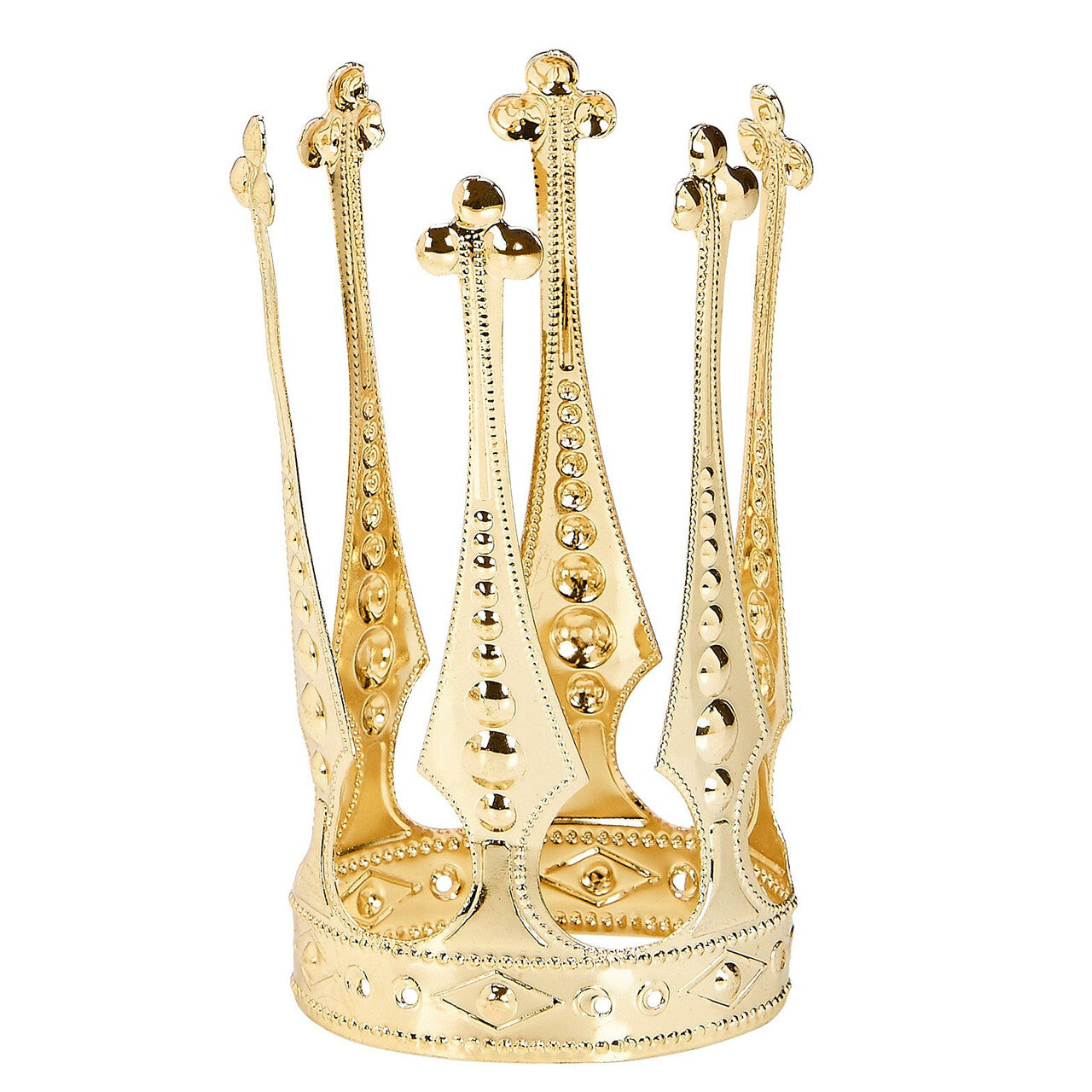 Op deze afbeelding zie je een Accessoires, van het merk Widmann. Mini Kroon Goud