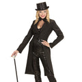 Redingote Noire Femme