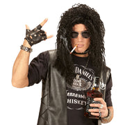 Op deze afbeelding zie je een Accessoires, van het merk Widmann. Slash Pruik, Hard Rocker