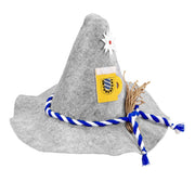 Op deze afbeelding zie je een Accessoires, van het merk Widmann. Beierse Oktoberfest Hoed Edelwijs / Bierpul