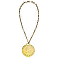 Gangsta Hiphop Dollar Ketting Lang