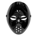 Schwarze Horror-Hockeymaske