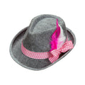 Trachtenhut Mit Pinker Feder