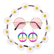 Op deze afbeelding zie je een Accessoires, van het merk Widmann. Hippo Hippie Set
