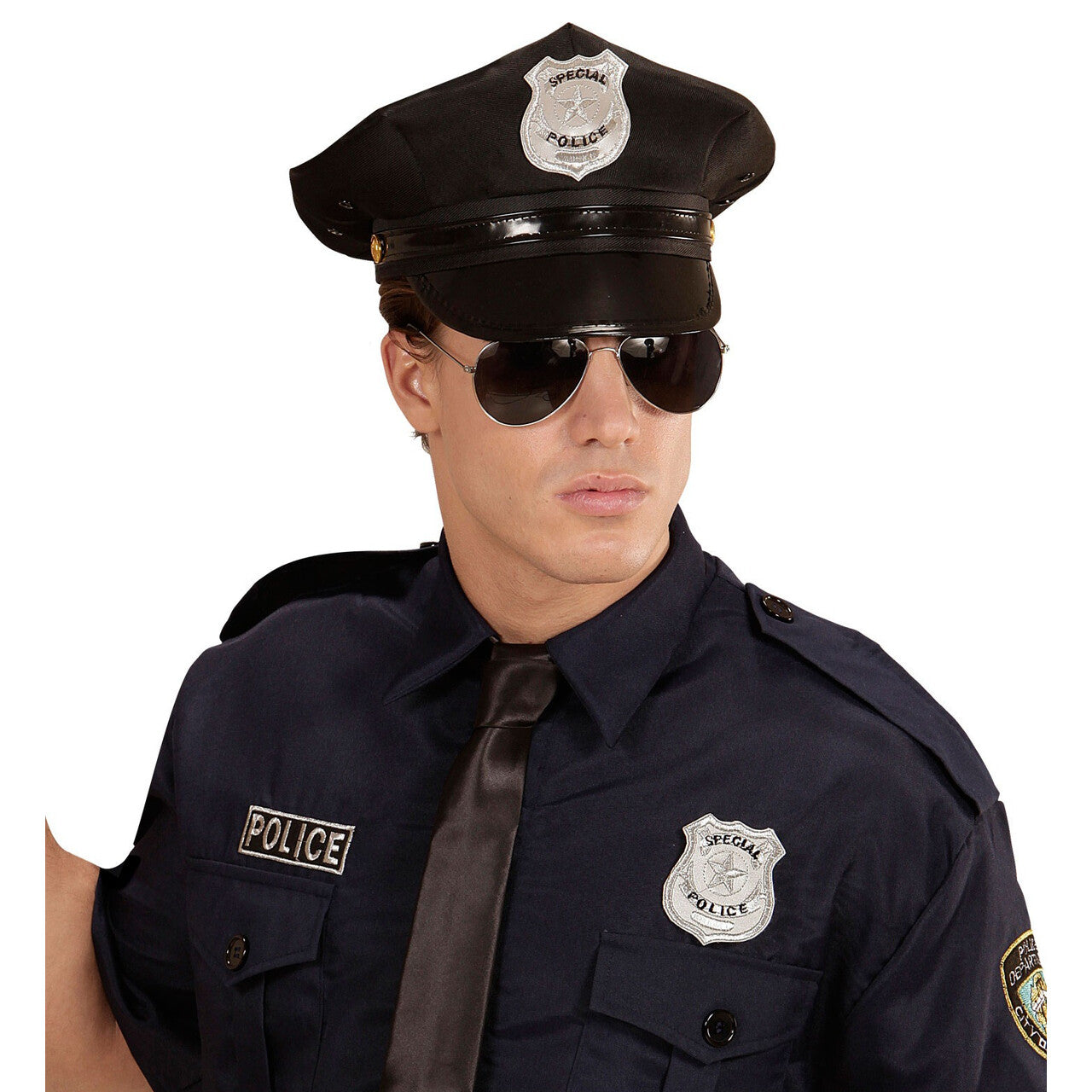 Op deze afbeelding zie je een Accessoires, van het merk Widmann. Copper Politie Set