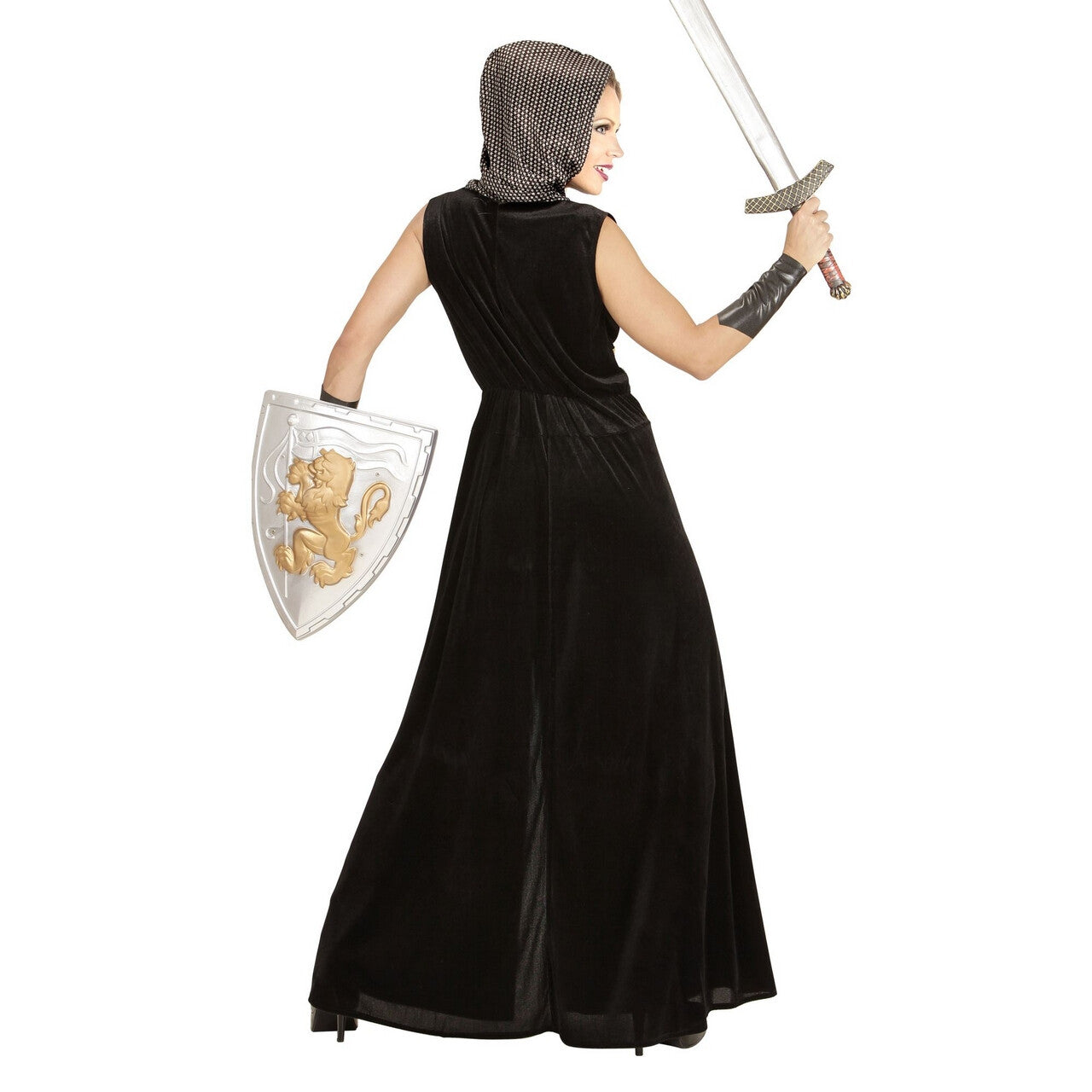 Op deze afbeelding zie je een Kostuums, van het merk Widmann. Madame Joan Of Arc (Lang) Vrouw Kostuum