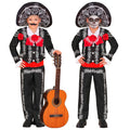 Mexicain Musica De Los Muertos Mariachi Costume Garçon