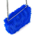 Sac En Peluche Doux Bleu
