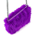 Sac À Main En Peluche Violet