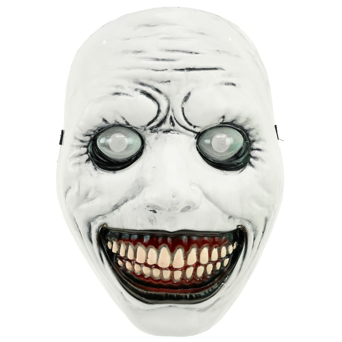 Op deze afbeelding zie je een Accessoires, van het merk Widmann. Masker White Smiling Evil Clown