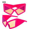Katzenauge Brille Neonpink