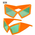 Lunettes Œil-De-Chat Néon Orange