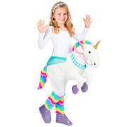 Op deze afbeelding zie je een Kostuums, van het merk Widmann. Unicorn On The Run Meisje Kostuum