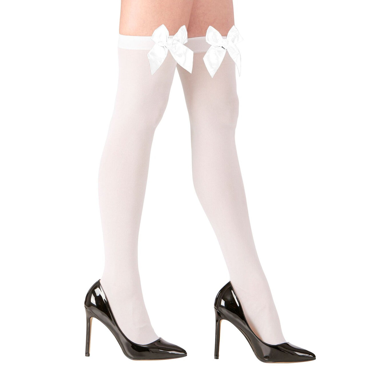Op deze afbeelding zie je een Accessoires, van het merk Widmann. White Dreams Kniekousen