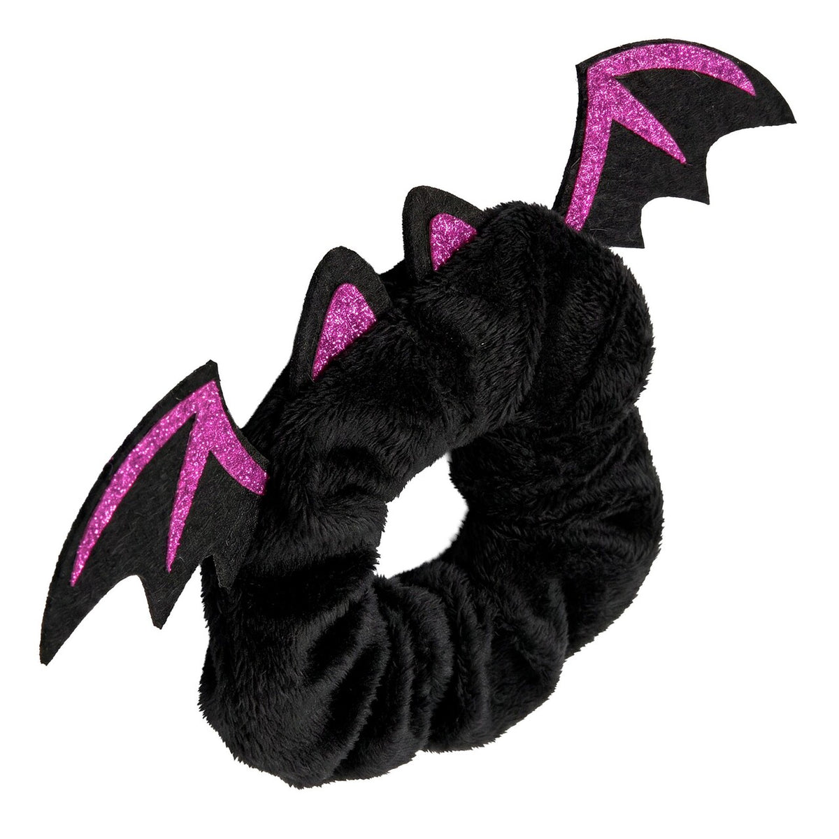 Op deze afbeelding zie je een Accessoires, van het merk Widmann. Scrunchie Vleermuis