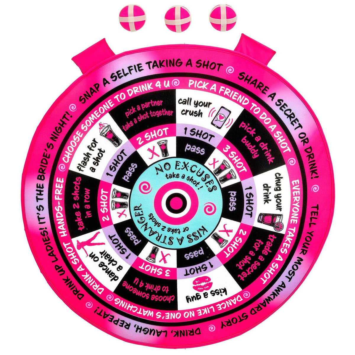 Op deze afbeelding zie je een Kostuums, van het merk Widmann. Bachelorette Party Game Vrouw Kostuum