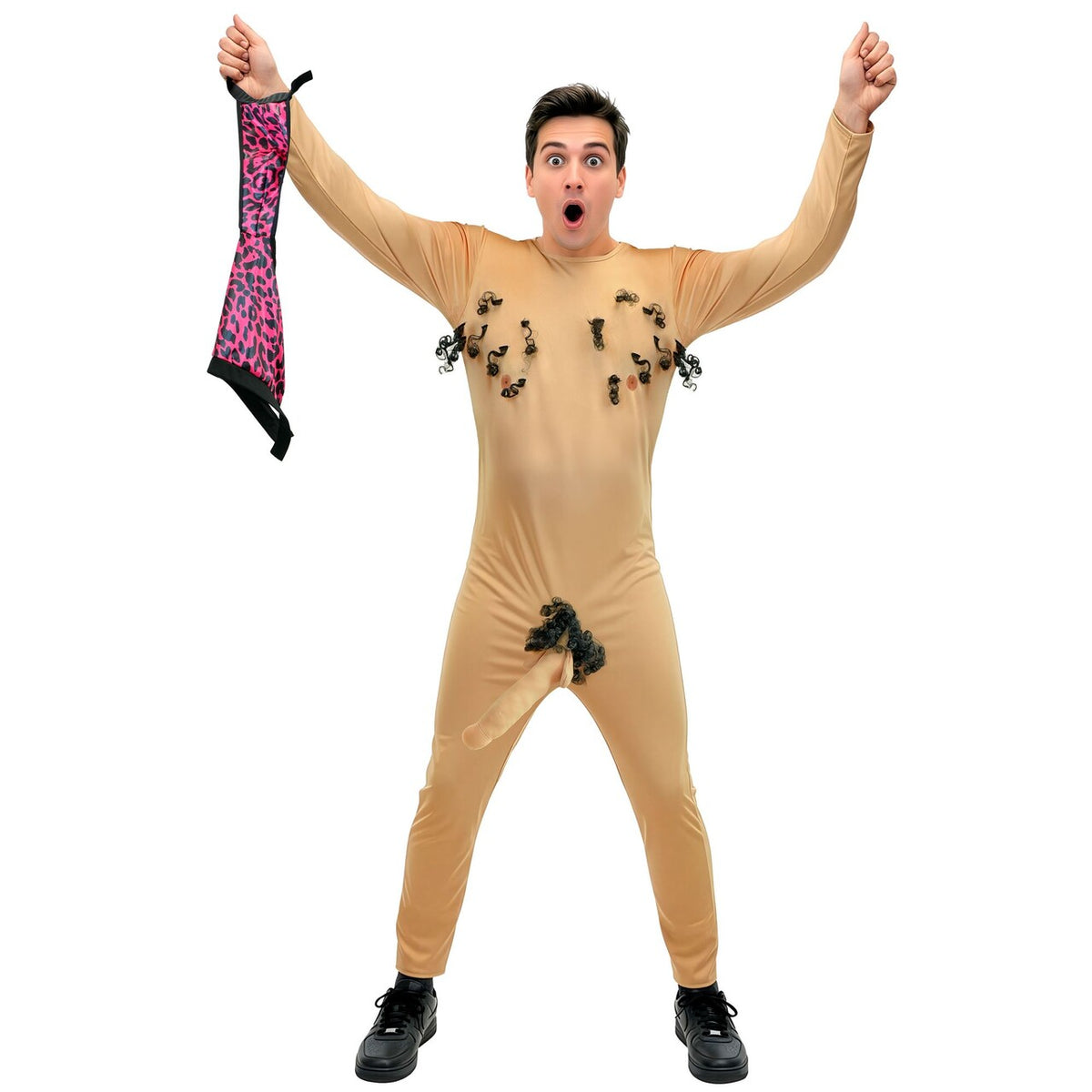 Op deze afbeelding zie je een Kostuums, van het merk Widmann. Nasty Stripper Man Kostuum