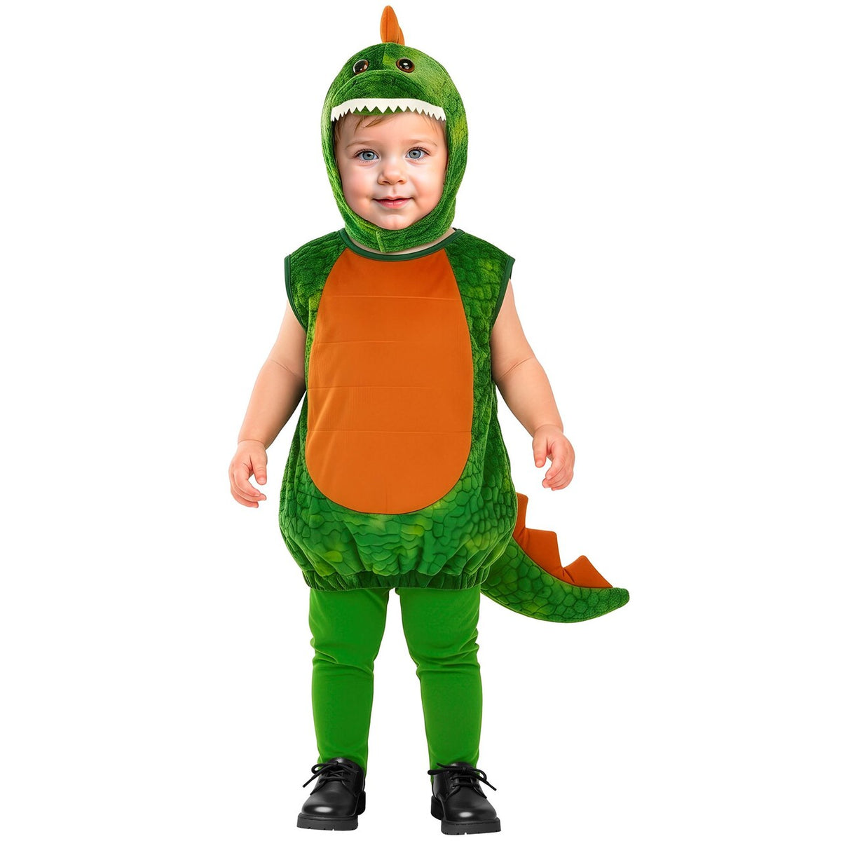 Op deze afbeelding zie je een Kostuums, van het merk Widmann. Dino Droppie Jongen Kostuum