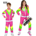 Flashy Neon 80S Trainingspak Kind