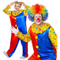 Crazy Clown Unisex Kostuum