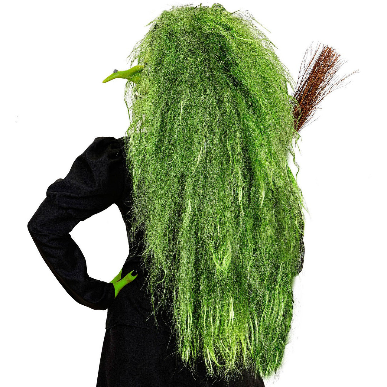 Op deze afbeelding zie je een Accessoires, van het merk Widmann. Pruik Bad Hairday Heks