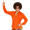 Chemise Homme Années 70 Groovy Garry Orange